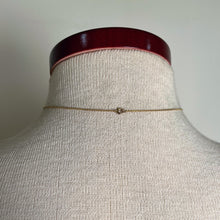 Load image into Gallery viewer, c. 1910s 10k Gold Diamond Lavalier Necklace