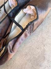 Load image into Gallery viewer, Early 19th c. Grey Silk Slippers