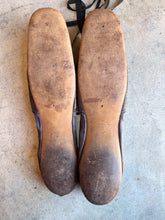 Load image into Gallery viewer, Early 19th c. Grey Silk Slippers
