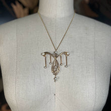 Load image into Gallery viewer, c. 1890s-1900s Art Nouveau Necklace