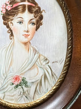 Load image into Gallery viewer, c. 19th Century Portrait Miniature | Signed