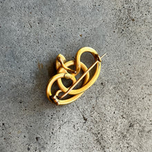 Load image into Gallery viewer, c. 1890s-1900s Rolled Gold Snake Brooch