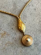 Load image into Gallery viewer, c. 1920s-1930s Brass Snake Necklace