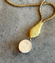 Load image into Gallery viewer, c. 1920s-1930s Brass Snake Necklace