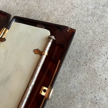 Load image into Gallery viewer, Mid-19th c. Faux Tortoise Shell Aide-Memoire Pocket Book