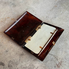 Load image into Gallery viewer, Mid-19th c. Faux Tortoise Shell Aide-Memoire Pocket Book