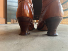 Load image into Gallery viewer, c. 1910s-1920s Tall Brown Boots | Approx Sz. 5-6