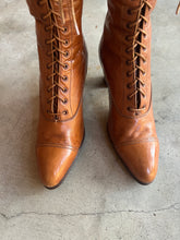 Load image into Gallery viewer, c. 1910s-1920s Tall Brown Boots | Approx Sz. 5-6