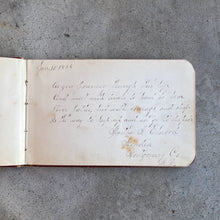 Load image into Gallery viewer, 1880s Owl "Galaxy" Autograph Album