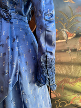 Load image into Gallery viewer, c. 1911-1912 Blue Silk Dress