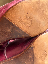 Load image into Gallery viewer, c. 1890s Raspberry Red Boots
