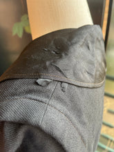 Load image into Gallery viewer, c. 1910s Black Wool Gabardine Dress | Study + Display + Repair