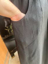 Load image into Gallery viewer, c. 1910s Black Wool Gabardine Dress | Study + Display + Repair
