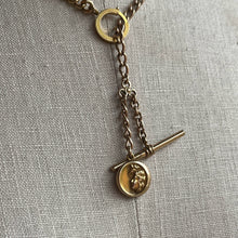Load image into Gallery viewer, c. Turn of the Century Locket + Chains Necklace