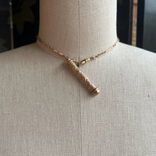 Load image into Gallery viewer, c. Turn of the Century Button Hook + Chain