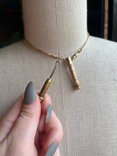 Load image into Gallery viewer, c. Turn of the Century Button Hook + Chain