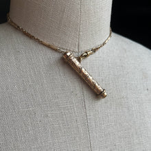 Load image into Gallery viewer, c. Turn of the Century Button Hook + Chain