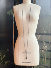 Load image into Gallery viewer, c. Late 19th Century Gunmetal Chain + Pencil