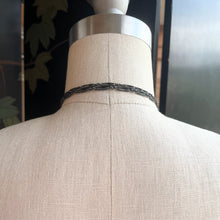 Load image into Gallery viewer, c. Late 19th Century Gunmetal Chain + Pencil