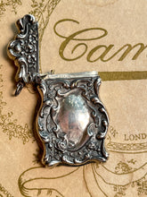 Load image into Gallery viewer, c. 1900s-1910s Sterling Silver Match Safe Pendant