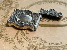 Load image into Gallery viewer, c. 1900s-1910s Sterling Silver Match Safe Pendant