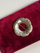 Load image into Gallery viewer, 19th c. Sterling Silver Montrose Agate Brooch + Pendant