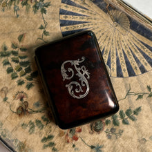 Load image into Gallery viewer, 19th c. Faux Tortoise Shell Coin Purse