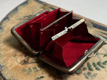 Load image into Gallery viewer, 19th c. Faux Tortoise Shell Coin Purse
