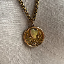 Load image into Gallery viewer, c. 1900s Witch's Heart Art Nouveau Locket