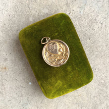 Load image into Gallery viewer, c. 1900s Witch's Heart Art Nouveau Locket