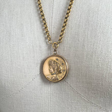 Load image into Gallery viewer, c. 1900s-1910s Gold Filled "Gibson Girl" Locket