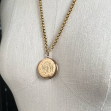 Load image into Gallery viewer, c. 1900s-1910s Gold Filled "Gibson Girl" Locket