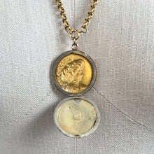 Load image into Gallery viewer, c. 1900s-1910s Gold Filled "Gibson Girl" Locket