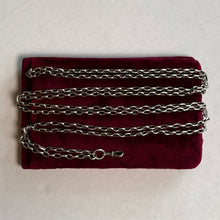 Load image into Gallery viewer, 19th c. Silver Muff / Long Guard Chain