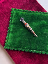 Load image into Gallery viewer, 19th c. Sterling Silver Scottish Kilt Pin Brooch