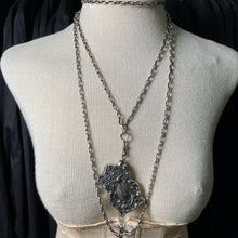 Load image into Gallery viewer, 19th c. Silver Muff / Long Guard Chain