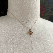 Load image into Gallery viewer, Late 19th c. 14k Gold Fly Pendant