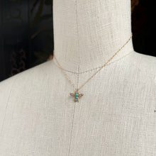 Load image into Gallery viewer, Late 19th c. 14k Gold Fly Pendant