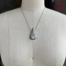 Load image into Gallery viewer, Art Deco Sterling Silver Perfume Bottle Necklace | 18" Chain