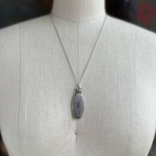 Load image into Gallery viewer, Art Deco Sterling Silver Perfume Bottle Necklace | 20" Chain
