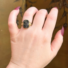 Load image into Gallery viewer, c. 1910s-1920s 14k Gold Petrified Wood Ring