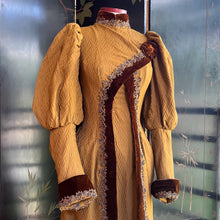 Load image into Gallery viewer, RESERVED | c. 1890s Wrapper Dress or Tea Gown