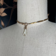 Load image into Gallery viewer, 19th c. Mano Cornuto Mother of Pearl Pendant