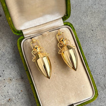 Load image into Gallery viewer, c. 1870s Amphora Earrings