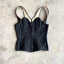 Load image into Gallery viewer, c. 1890s-1900s Black Health Corset