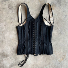 Load image into Gallery viewer, c. 1890s-1900s Black Health Corset