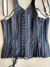 Load image into Gallery viewer, c. 1890s-1900s Black Health Corset