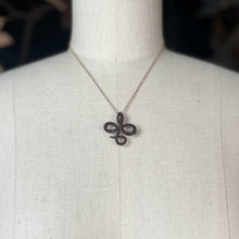 Load image into Gallery viewer, c. 1890s-1900s Garnet Snake Brooch