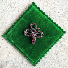 Load image into Gallery viewer, c. 1890s-1900s Garnet Snake Brooch