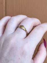 Load image into Gallery viewer, 19th c. 14k Gold Fede Gimmel Ring